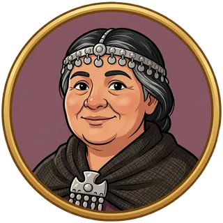 Avatar de mujer mapuche